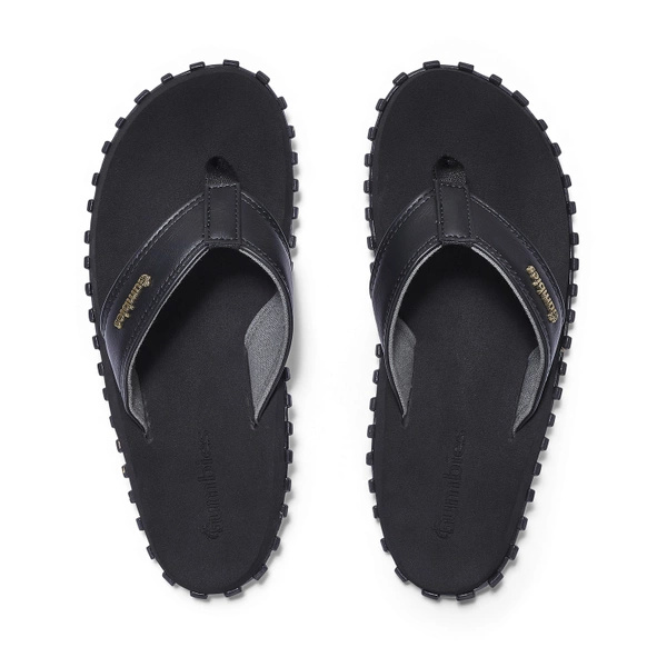 Gumbies unisex flip flops VEGOVERT FLIP-FLOPS BLACK