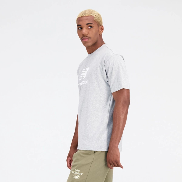 New Balance men's t-shirt ESSENTIALS STACKED LOGO CO AG MT31541AG