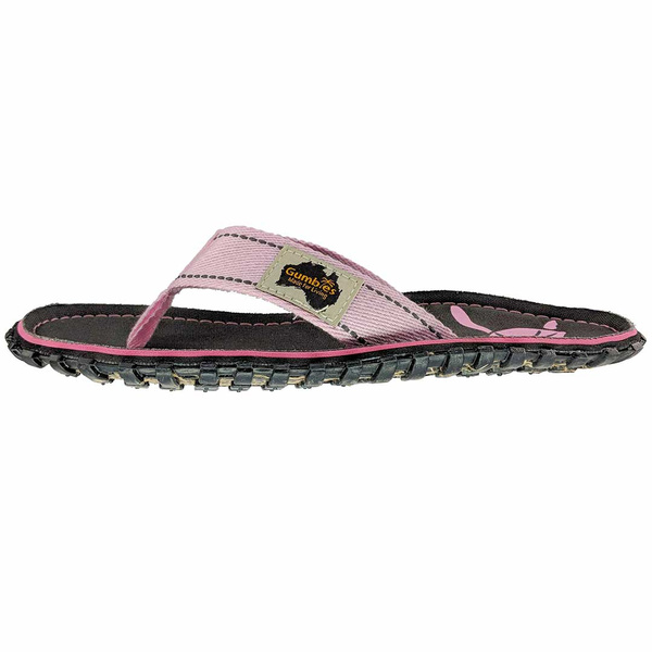 Gumbies - Damen ISLANDER CANVAS Flips-Flop - TURTLE