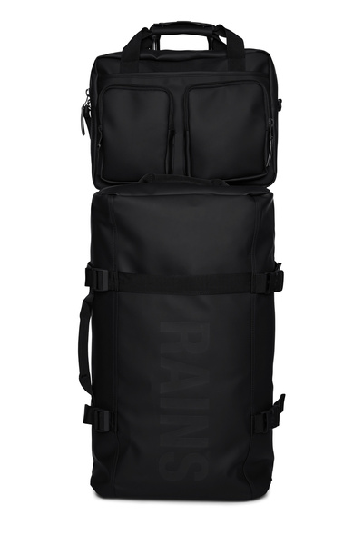 Rains Reisetasche 30x38x9 cm TEXEL TECH BAG W3 14250 01 BLACK