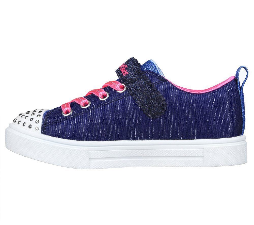 Skechers dziecięce buty świecące UNICORN SUNSHINE 314802L NVMT