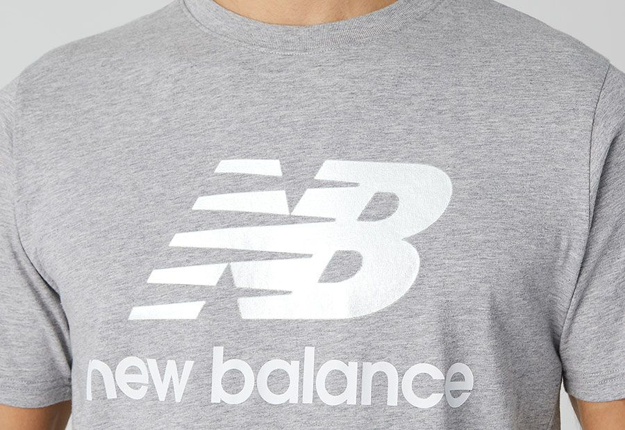 New Balance koszulka krótki rękaw Essentials Stacked Logo T AG MT01575AG