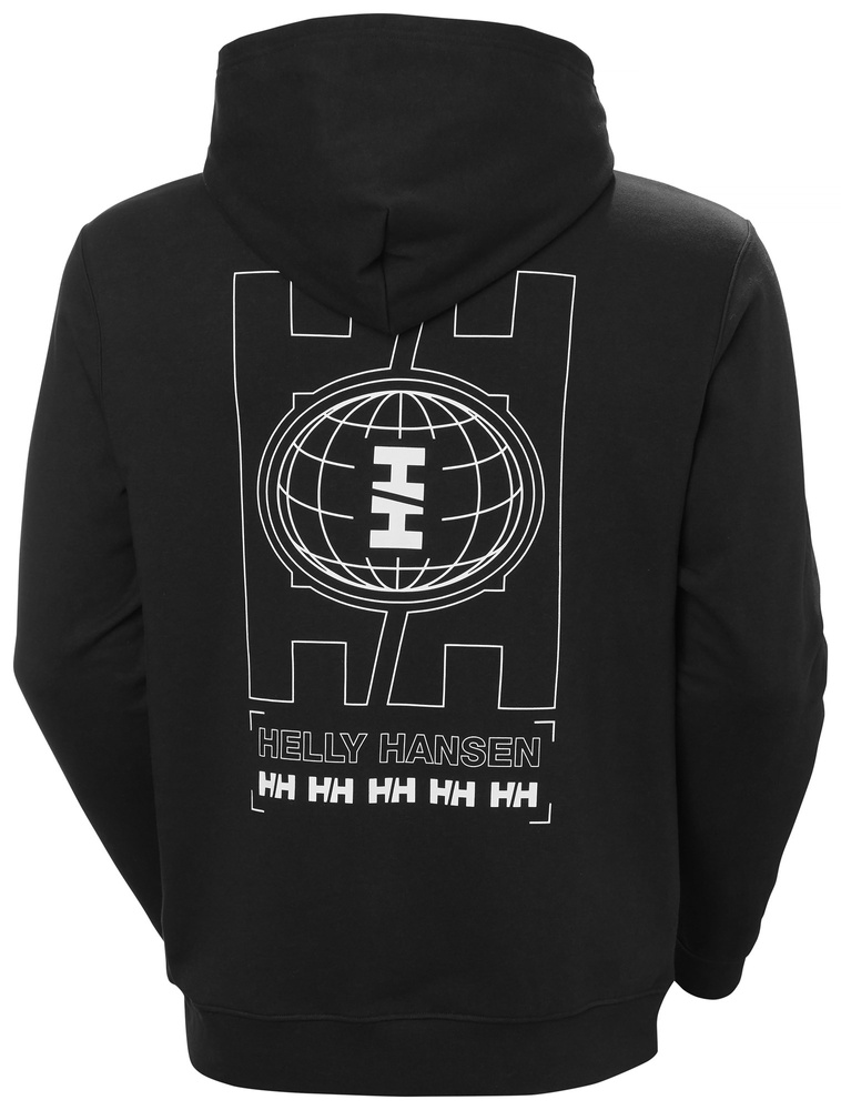 Helly Hansen Herren CORE GRAPHIC SWEAT HOODIE Kapuzenpullover 53924 993