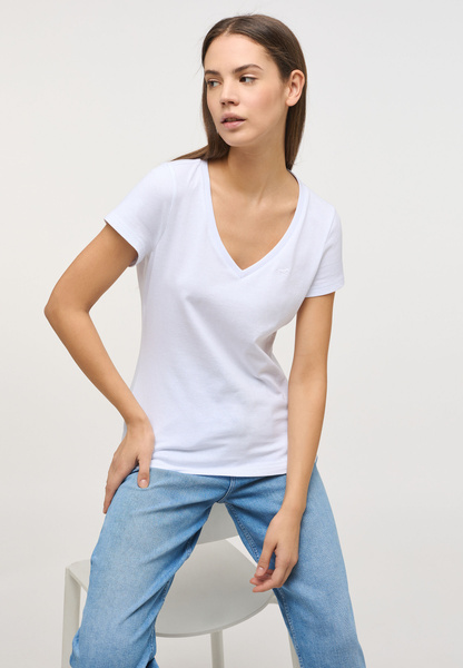 Mustang Damen Alexia V BASIC T-shirt 1013398 2045