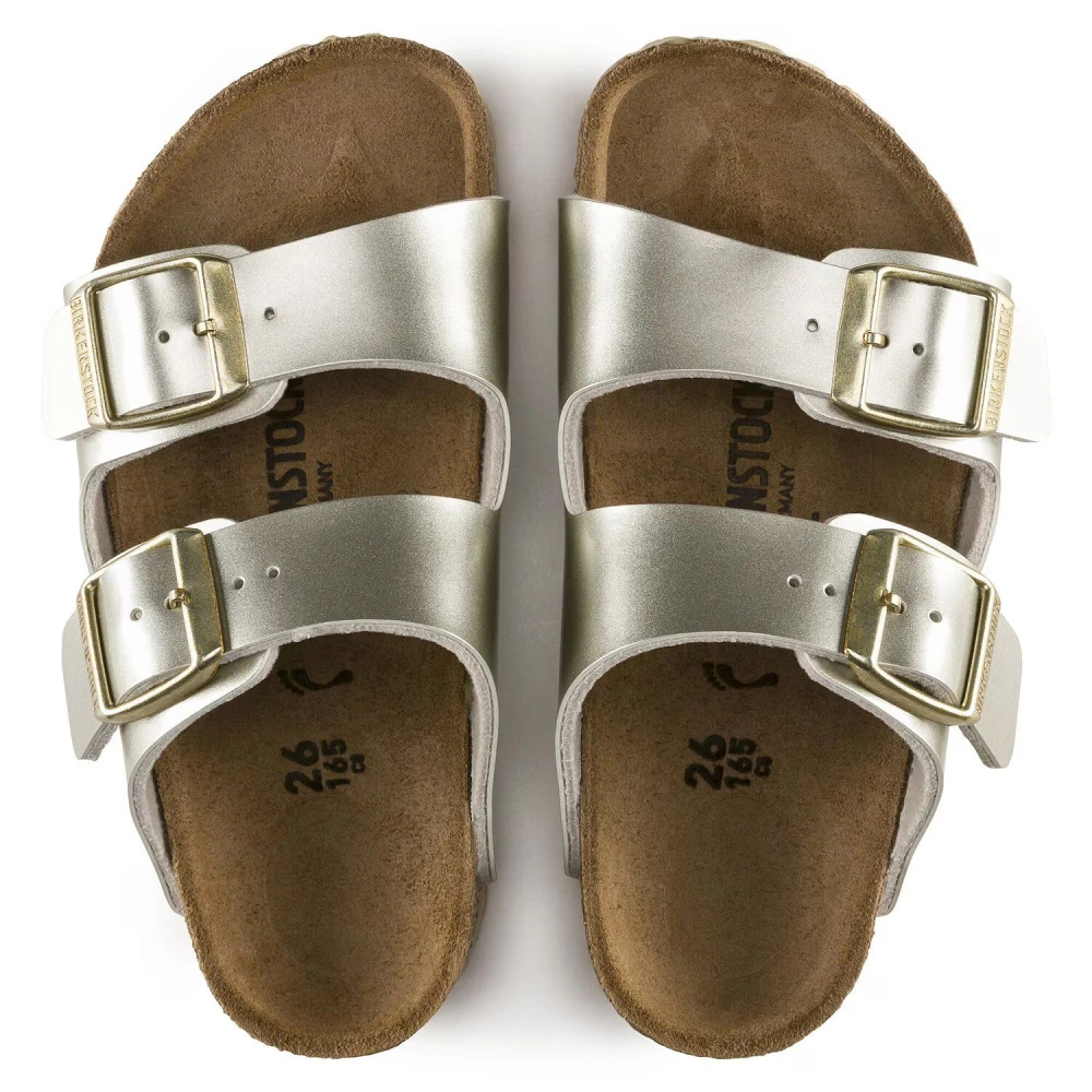 Birkenstock sandals Arizona KIDS BS 1014840 ELECTRIC METALLIC GOLD (standard width)