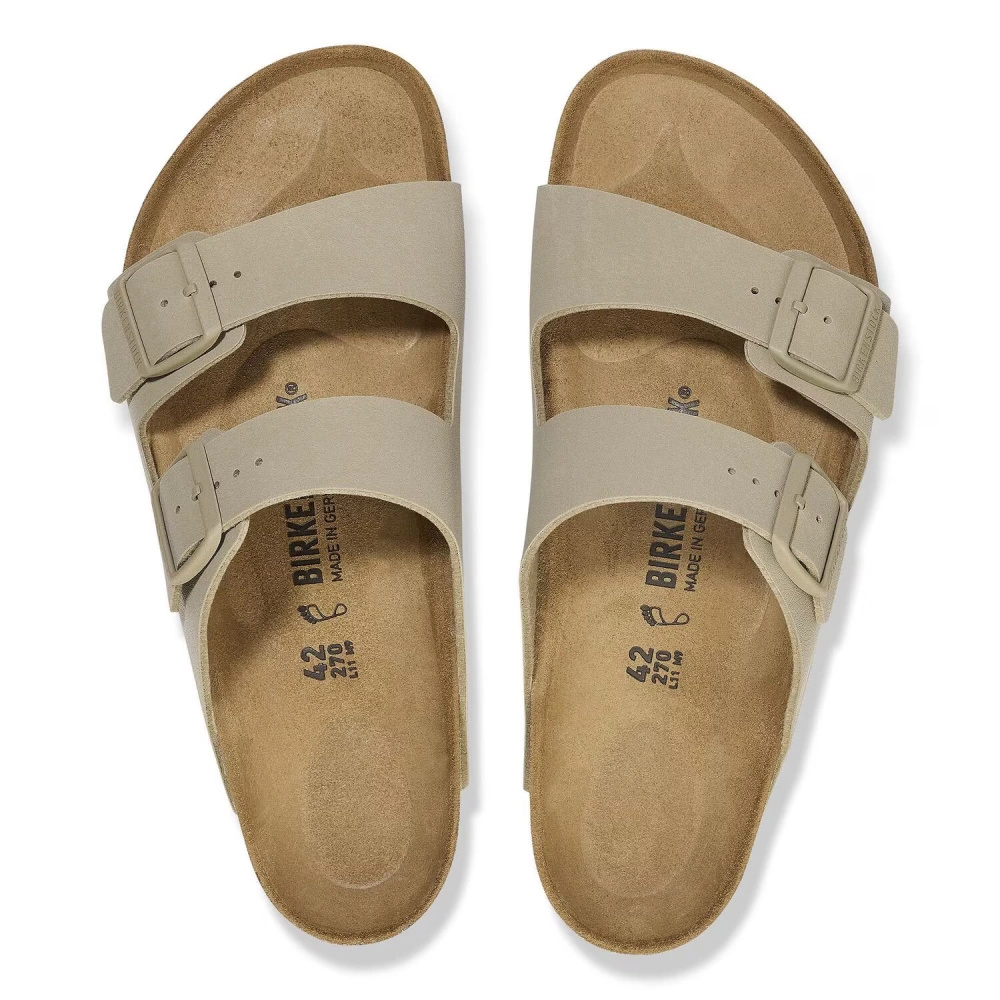 Birkenstock men's Arizona BS 1027704 Faded Khaki sandals (standard width)