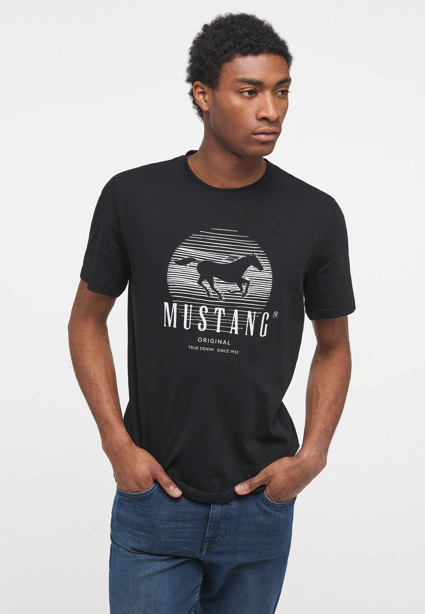 t shirt mustang true denim