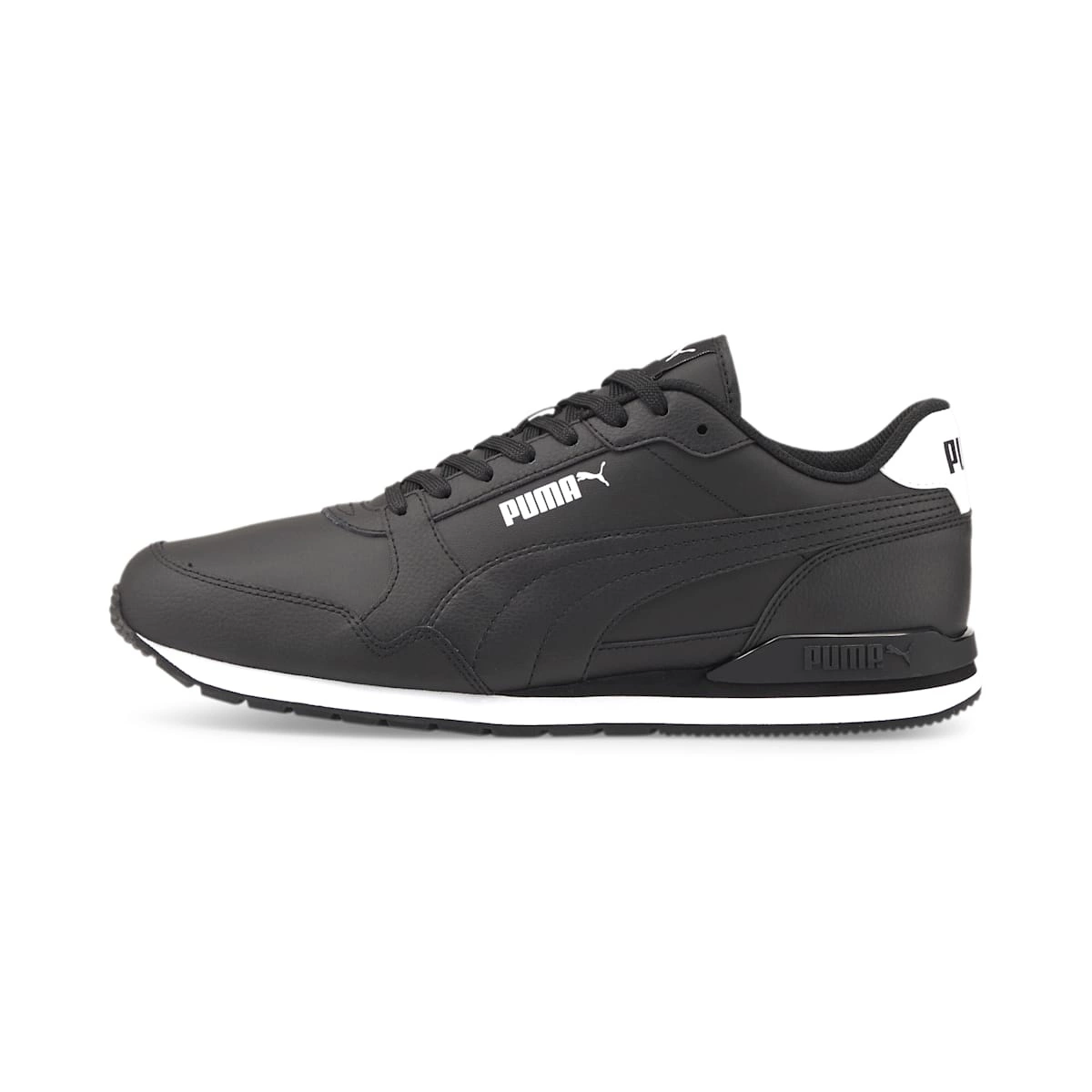 Puma men's ST Runner V3 L 384855 02 athletic shoes - black BLACK