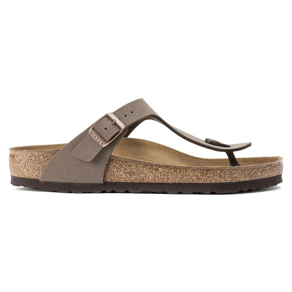 Birkenstock klapki japonki Gizeh 0043751 MOCCA (szerokość standardowa)