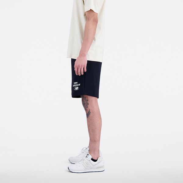 New Balance Herren-Shorts ESSENTIALS REIMAGINED FREN BK MS31520BK