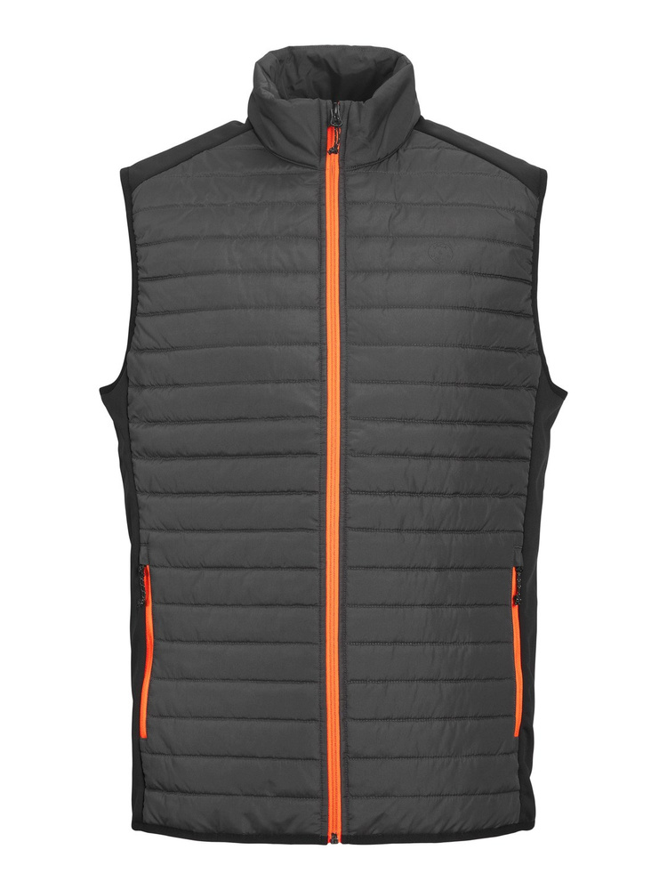 Jack & Jones  męska kamizelka JJEMULTI BODYWARMER COLLAR NOOS 12200684 ASPHALT