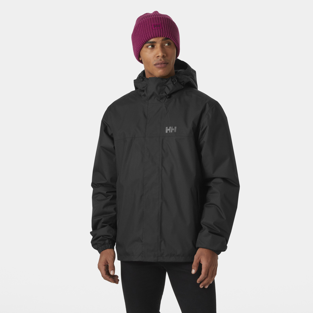 Helly Hansen waterproof jacket with hood Vancouver Fleece Lined 54269 990