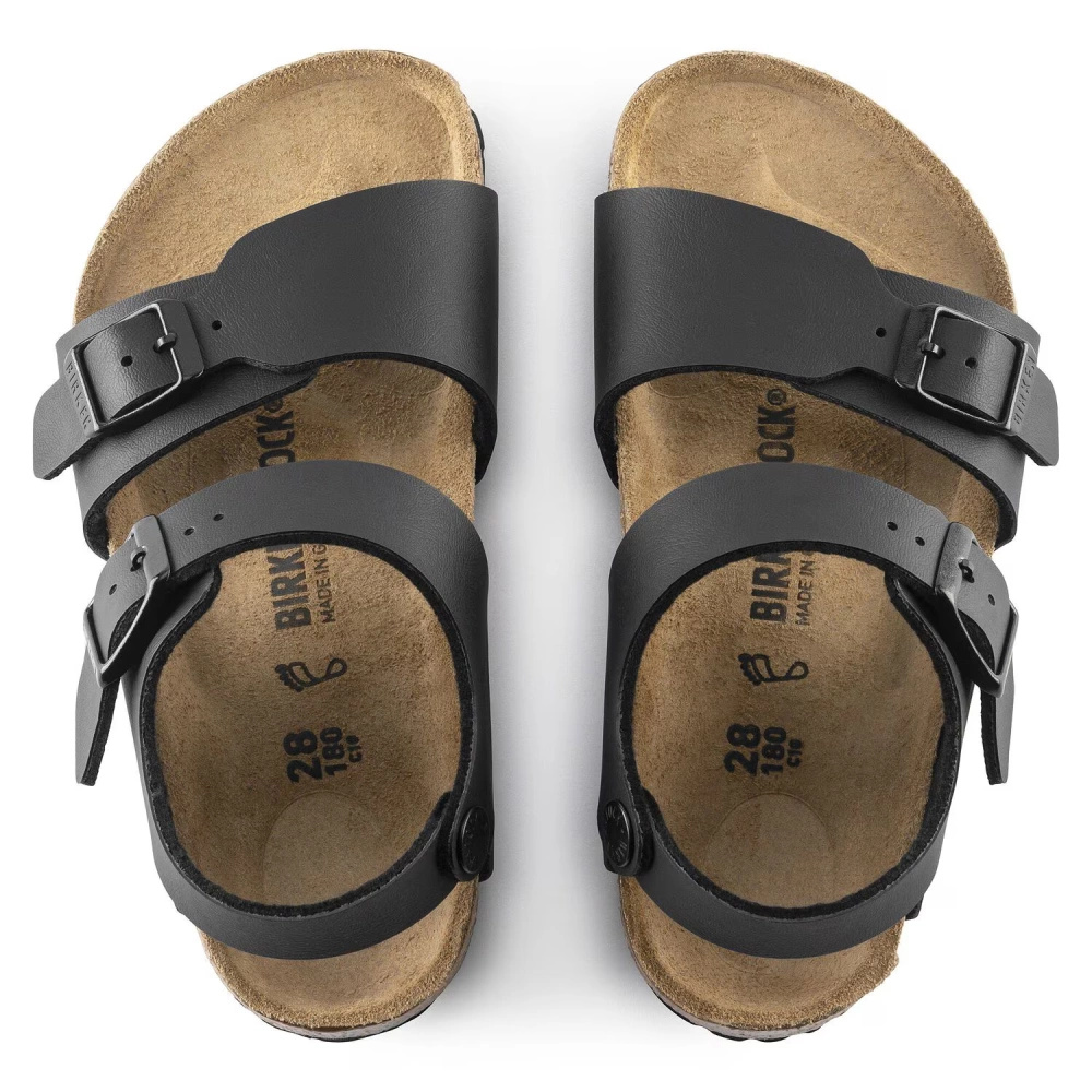 Birkenstock sandals New York KIDS BS 1005885 BLACK (standard width)