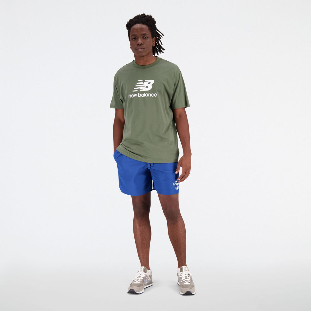 New Balance t-shirt ESSENTIALS STACKED LOGO CO DON MT31541DON