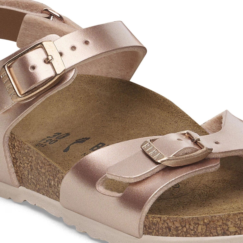 Birkenstock sandals Rio AS KIDS 1029530 ELECTRIC METALLIC COPPER (standard width)