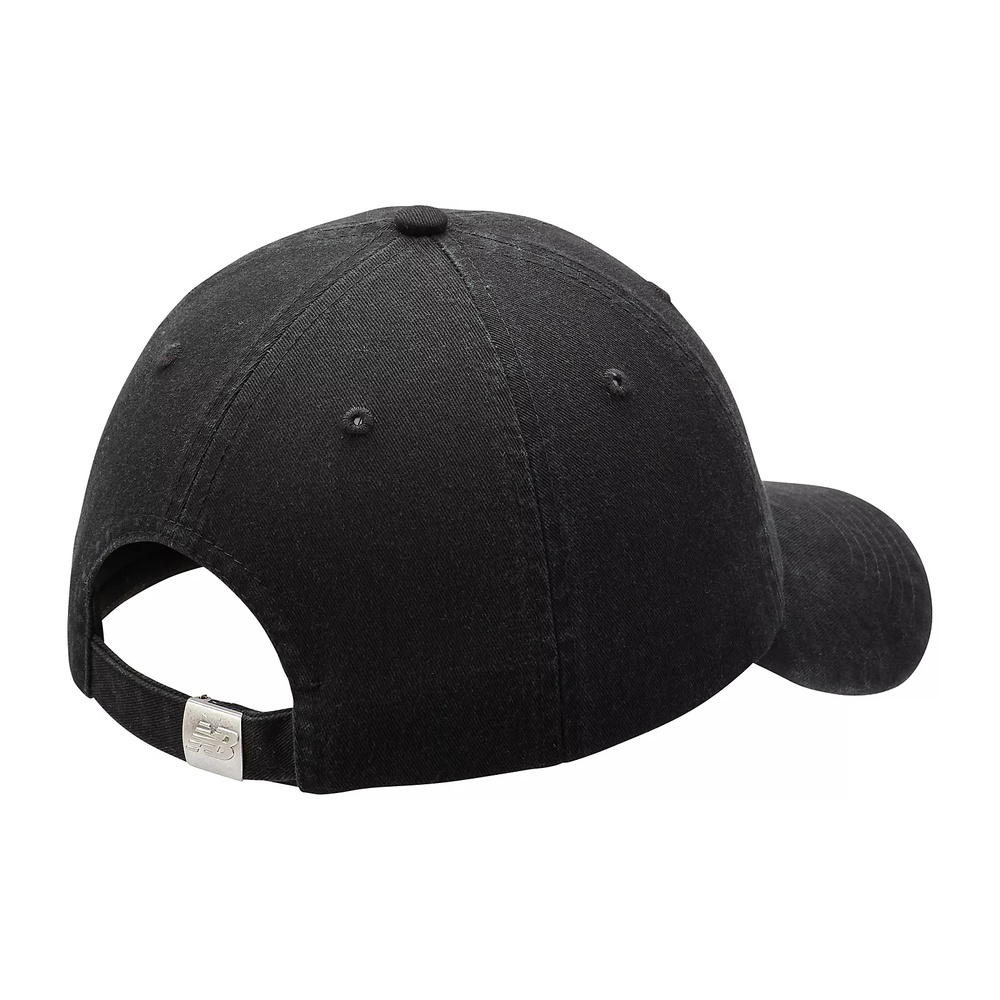 Neue Balance Kappe 6-PANEL gekrümmte Krempe NB CLASIC HAT SCHWARZ LAH91014BK