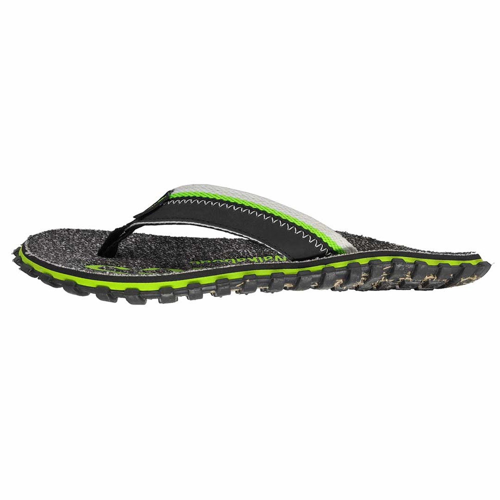 Gumbies - Herren CAIRNS Flips-Flop -LIME