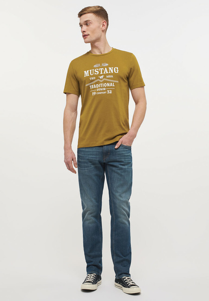 Mustang męska koszulka t-shirt ALEX C PRINT 1012500 6370