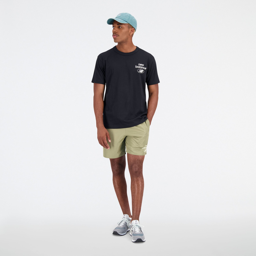 New Balance ESSENTIALS REIMAGINED COTT BK MT31518BK T-shirt