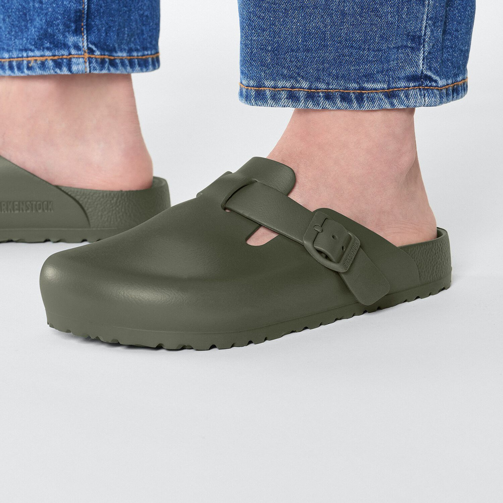 Birkenstock BOSTON EVA Clogs für Herren 1026215 KHAKI (Standardweite)