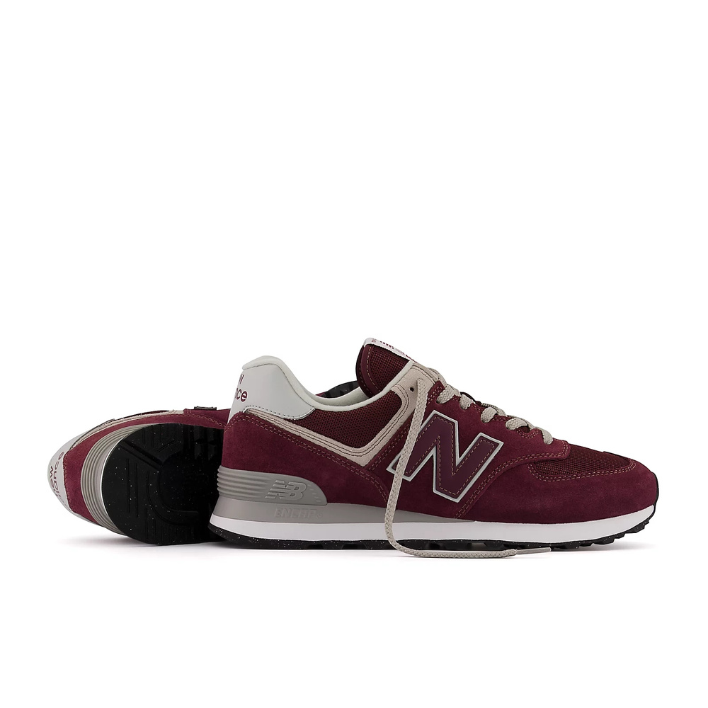 New Balance mL574EVM Herren-Sportschuhe - burgunderrot (Standardweite)