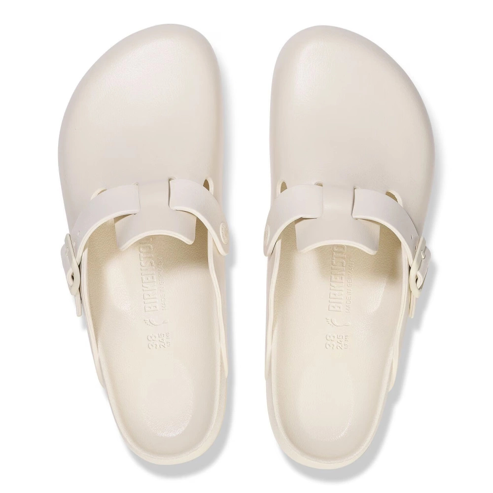 Birkenstock Flip-Flops Boston EVA 1027382 EGGSHELL (schmale Weite)