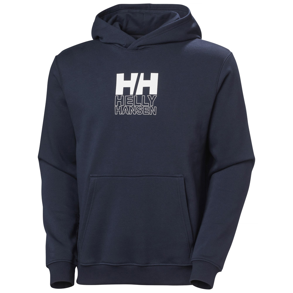 Helly Hansen men's hoodie COTTON FLEECE GRAPHIC HOODIE 54158 597