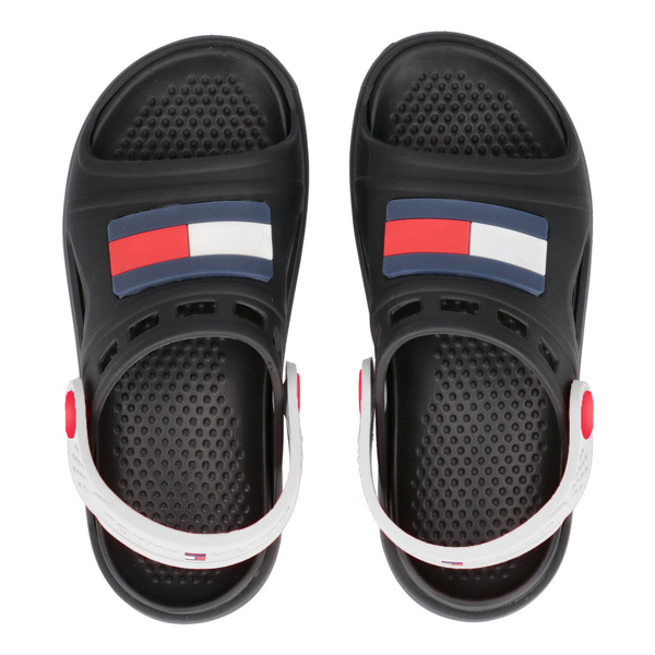 Tommy Hilfiger dziecięce sandały T1B2-32262-0083X001 Black/White