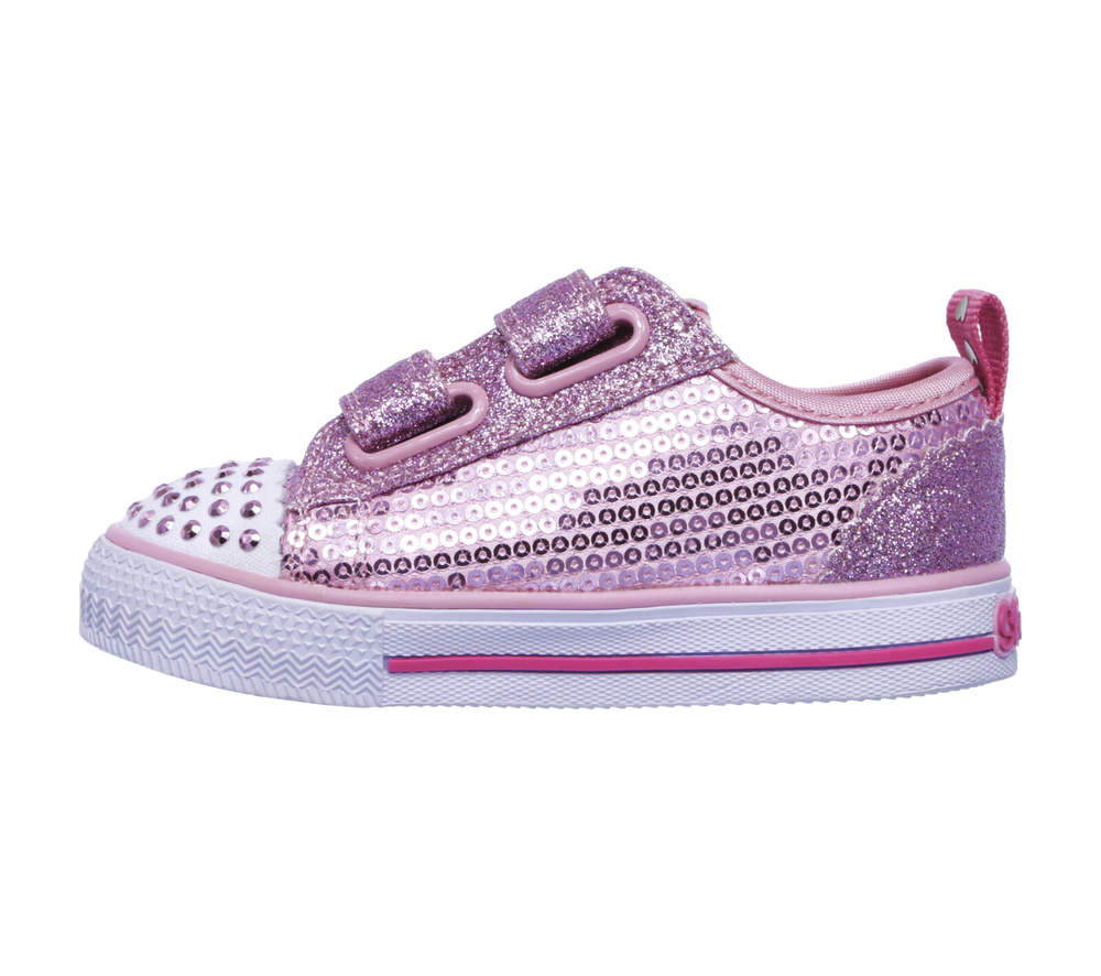 Skechers children's luminous shoes ITSY BITSY 10764N PNK