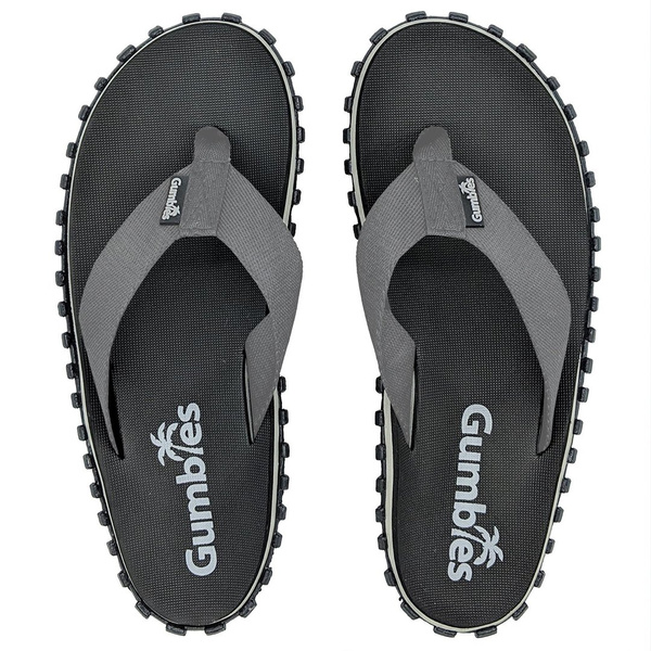 Gumbies - DUCKBILL unisex flip flops - GREY