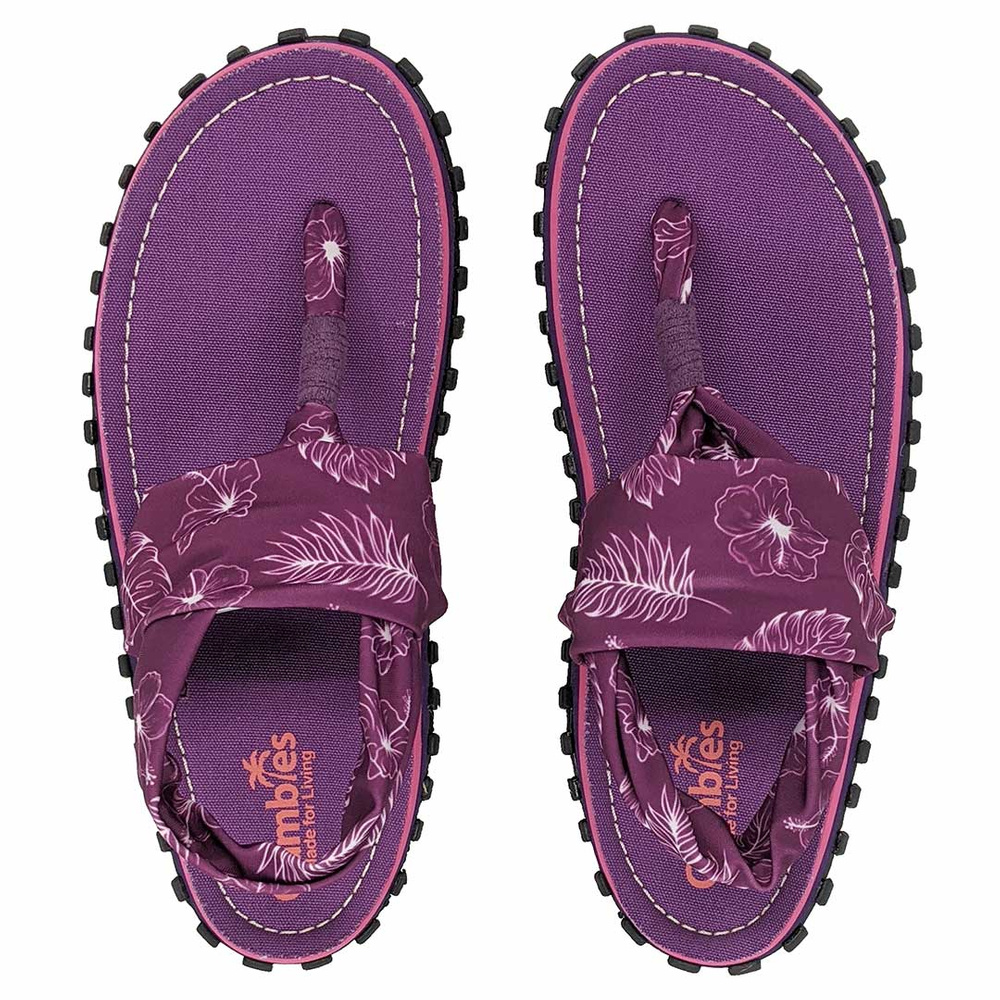 Gumbies - damskie japonki SLINGBACK - PURPLE