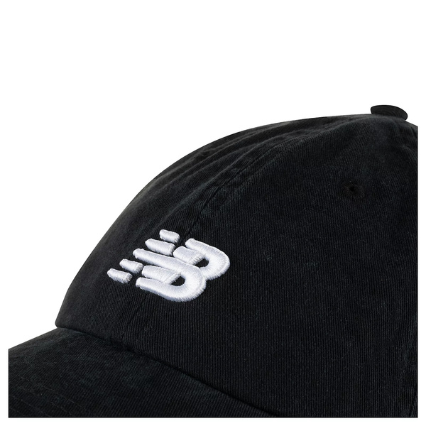 Neue Balance Kappe 6-PANEL gekrümmte Krempe NB CLASIC HAT SCHWARZ LAH91014BK