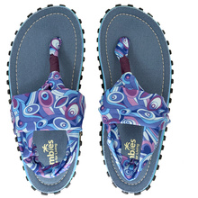 Gumbies - damskie japonki Slingback - Peacock