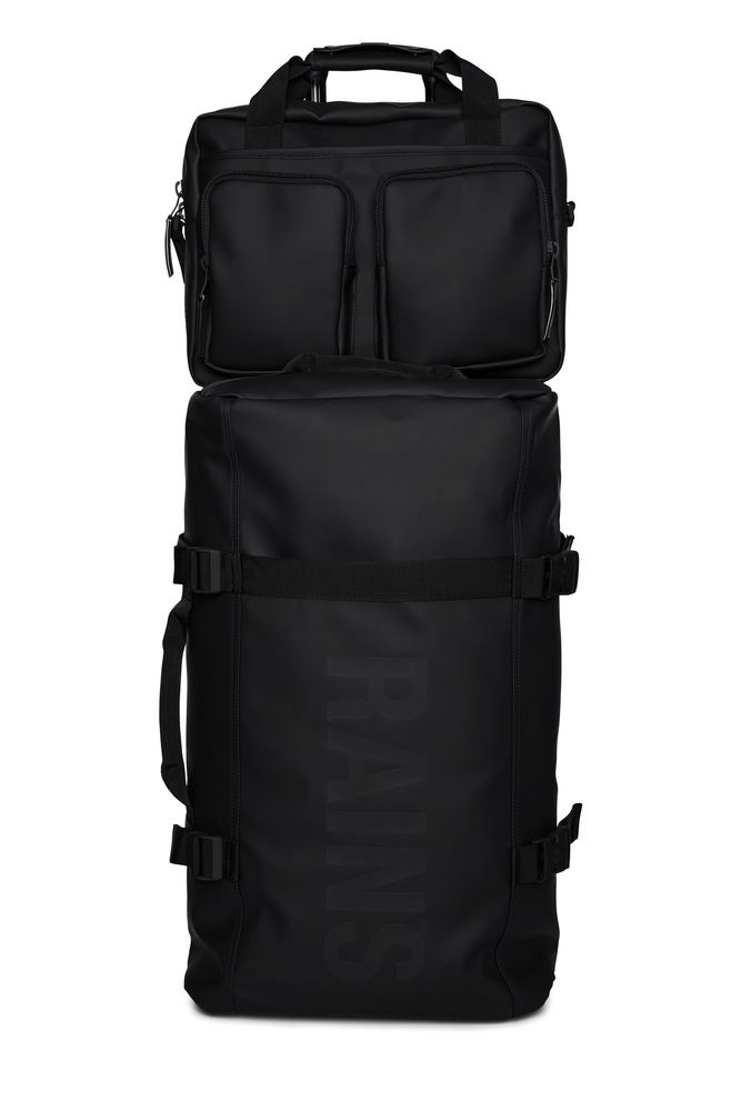 Rains torba podróżna 30x38x9 cm TEXEL TECH BAG W3 14250 01 BLACK