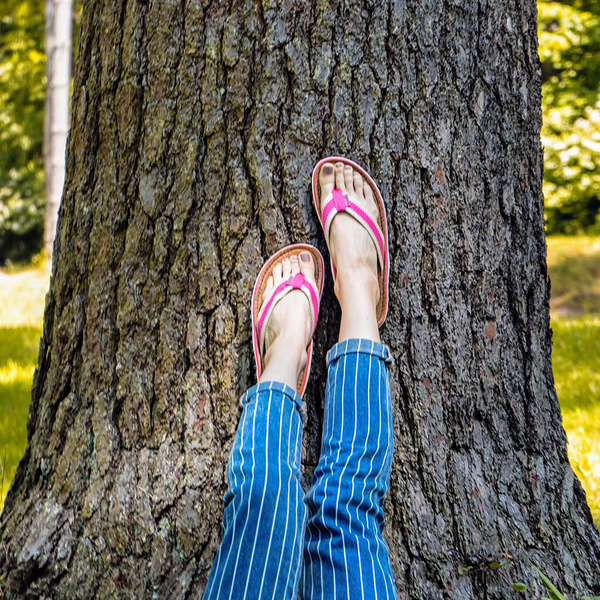 Gumbies - Damen CORKER Flips-Flop - PINK