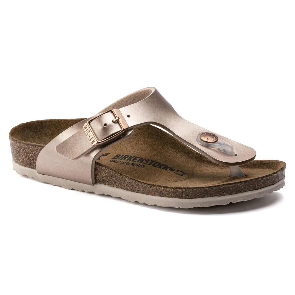 Birkenstock flip flops GIZEH KIDS BS 1012525 Electric Metallic Copper (standard width)