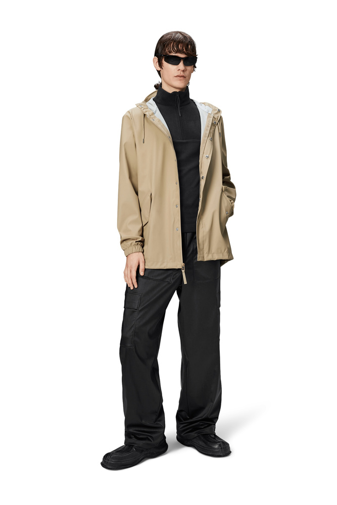 Rains unisex raincoat FISHTAIL JACKET W3 18010 24 SAND