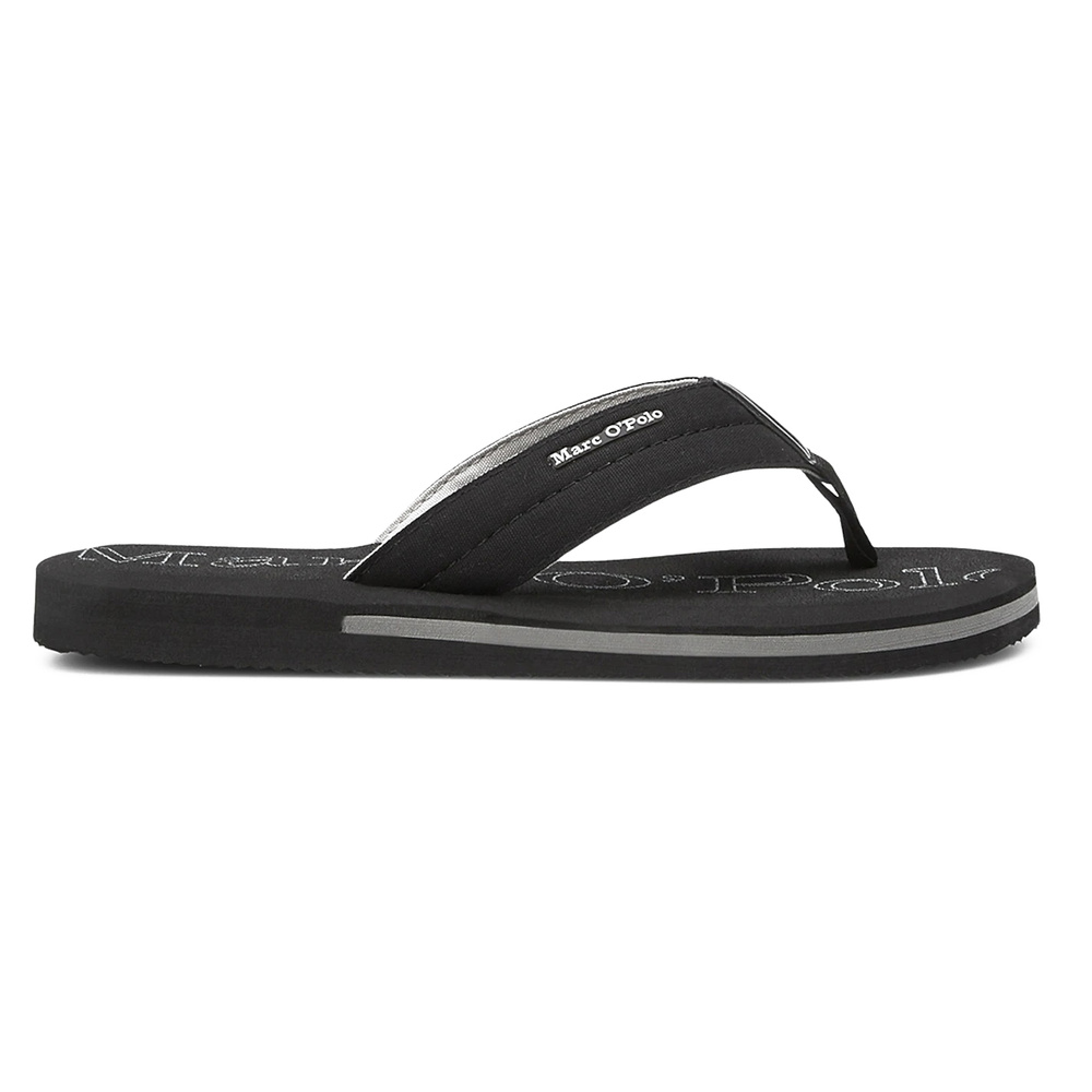 Marc O'Polo men's BLACK/GREY flip-flops 10325071001607 564