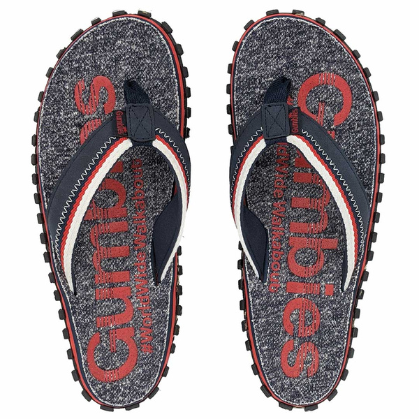 Gumbies - Unisex-Flip-Flops CAIRNS - ROT