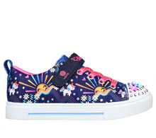 Skechers dziecięce buty świecące UNICORN SUNSHINE 314802L NVMT