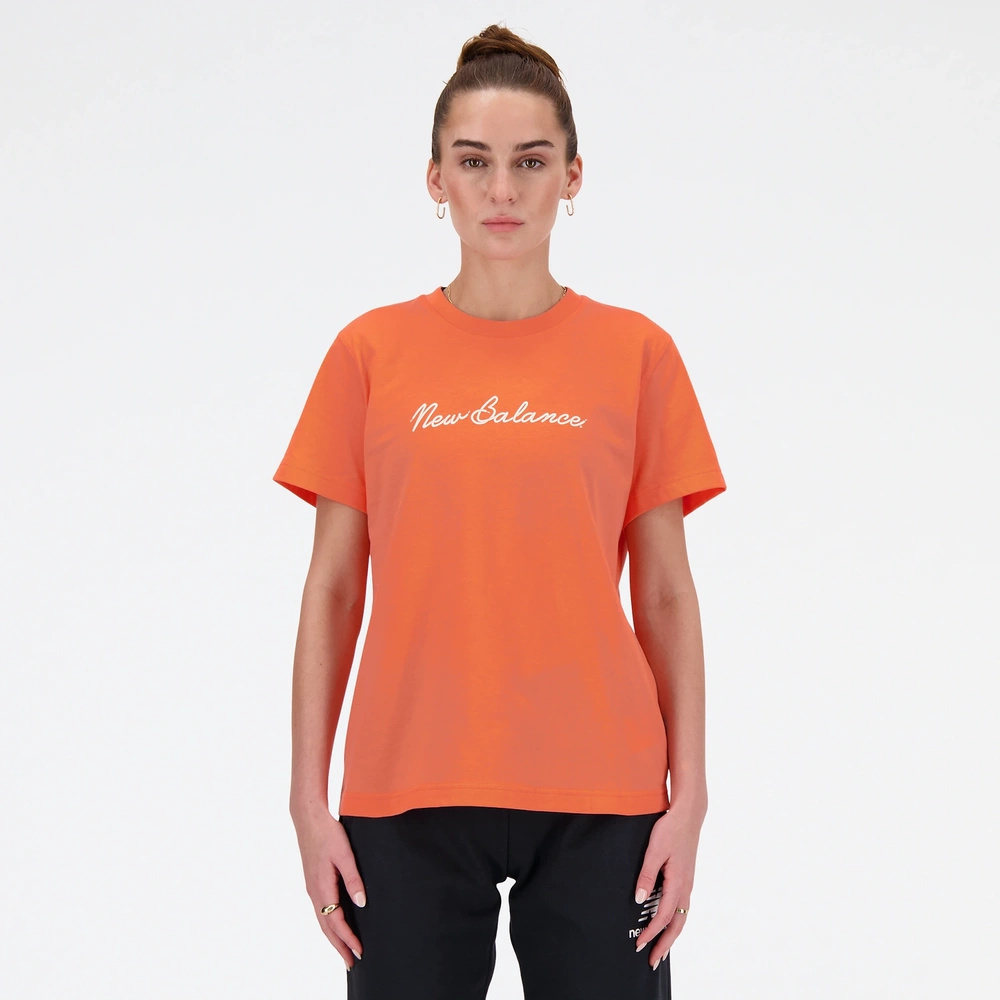 New Balance women's t-shirt S/S SCRIPT TEE GFR WT41909GFR