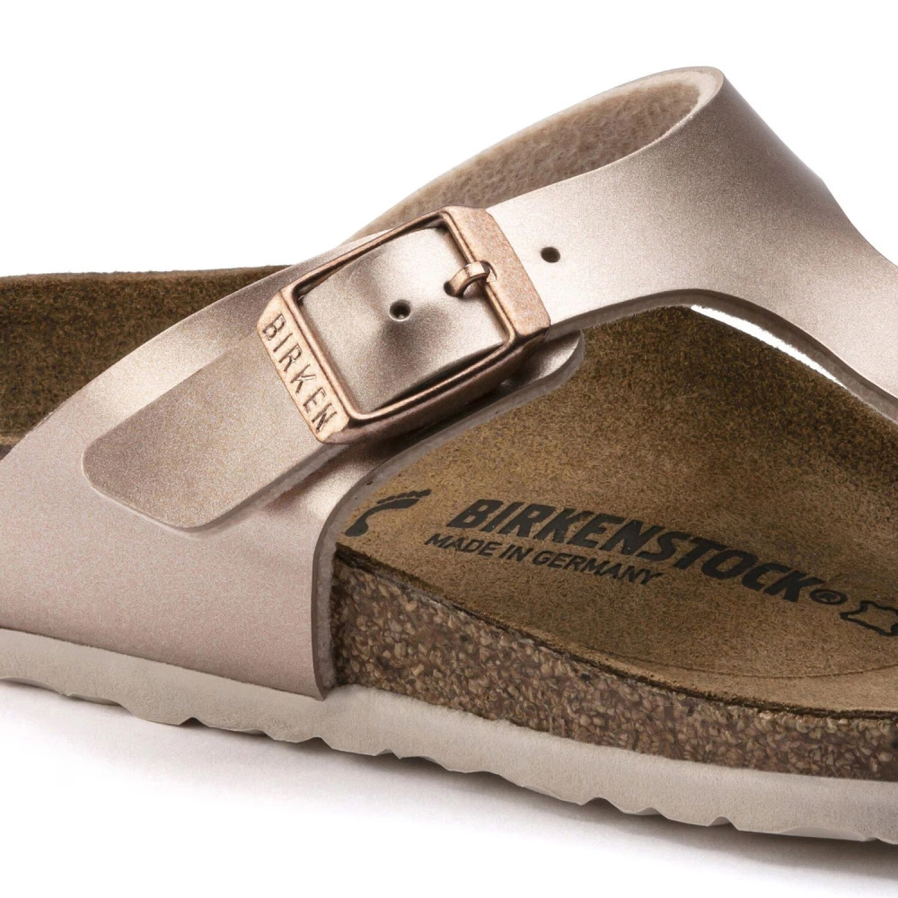 Birkenstock flip flops GIZEH KIDS BS 1012525 Electric Metallic Copper (standard width)