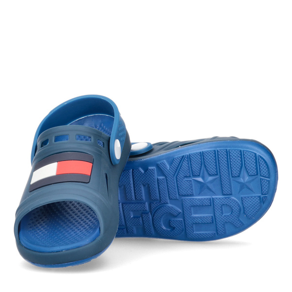 Tommy Hilfiger bequeme Kindersandalen T1B2-32262-0083X605 - BLAU/ROYAL