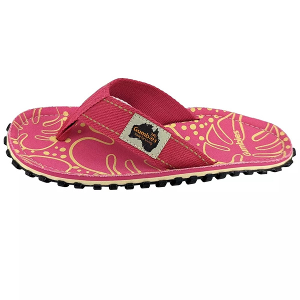  Gumbies Damen Islander Flip Flops TROPICAL PINK