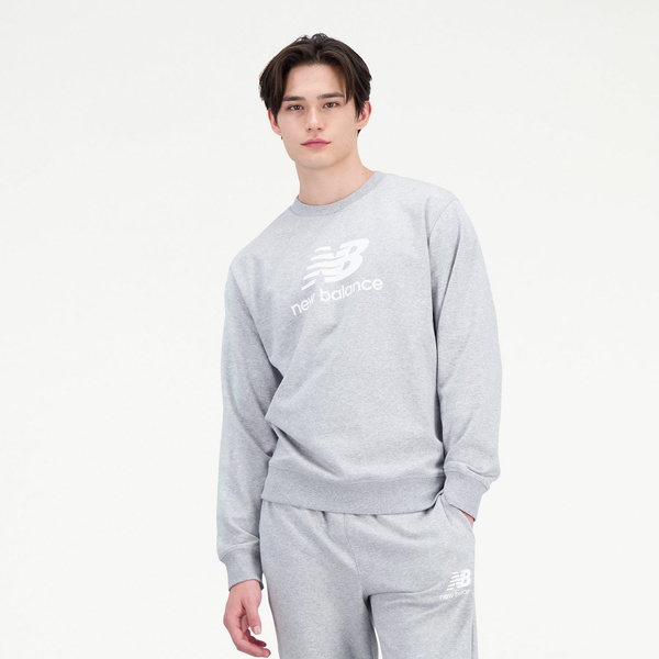 New Balance Sweatshirt ESSENTIALS STACKED LOGO FRENC AG MT31538AG