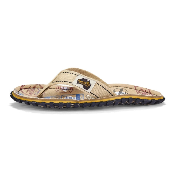 Gumbies men's ISLANDER FLIP-FLOPS UNISEX TRAVELLER flip flops