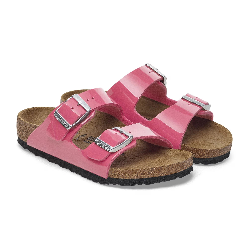 Birkenstock children's sandals ARIZONA KIDS BS 1029514 PATENT FUCHSIA TULIP (narrow width)