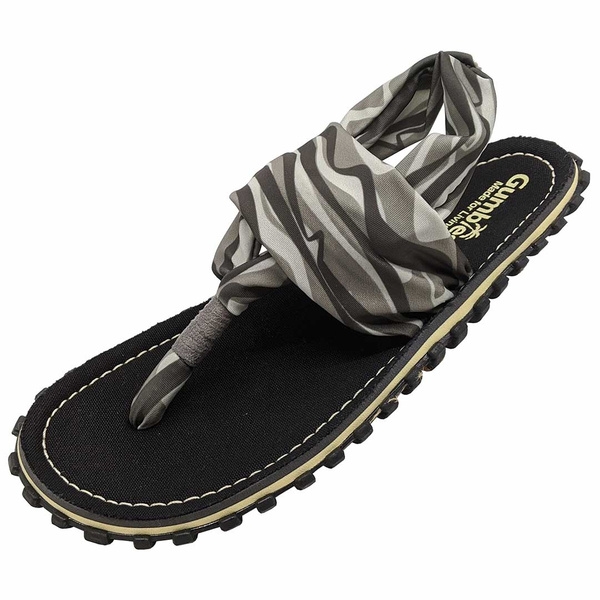 Gumbies - women's Slingback flip flops - Black