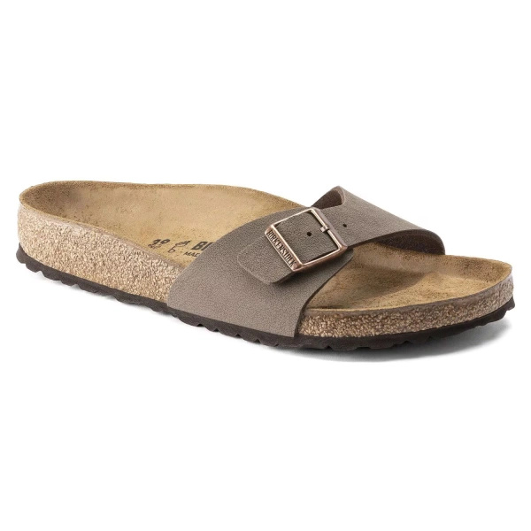 Birkenstock damskie klapki Madrid BS MOCHA 0040093 (szerokość wąska)