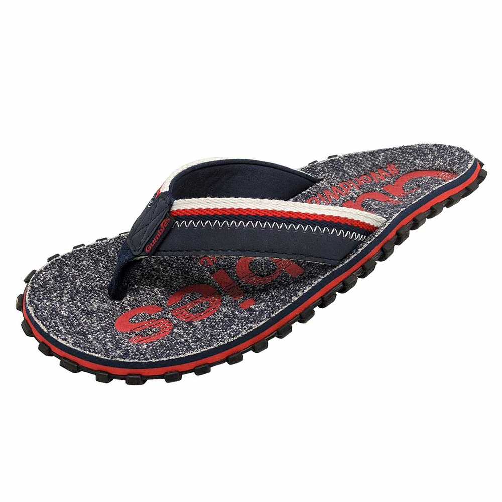 Gumbies - unisex flip flops CAIRNS - RED